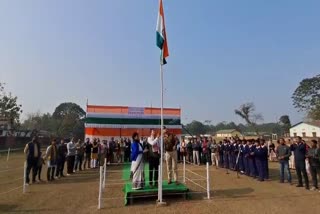 Republic Day celebrates in Teok