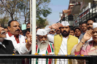 Republic Day celebrated in political party offices in Ranchi