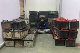 Accused who stole 45 batteries from ST workshop in Rajkot caught