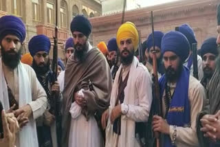Bhai Amritpal Singh reached Sri Darbar Sahib