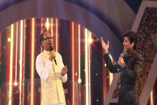 CM Shivraj Singh Sung song with Singer Shaan