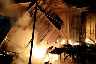 fire accident at penuganchiprolu