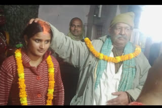 A  70-year-old man from Uttar Pradesh has married his son's widow who is merely 28. The septuagenarian applying vermillion on her forehead has trickled out earning him both bouquets and brickbats.
