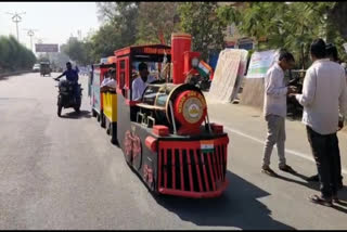 Road train in Nirmal
