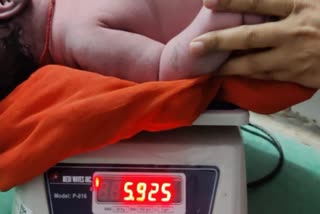 5 kg 900 gram baby born in Jodhpur