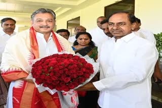 Sambhaji Raje Meet KCR