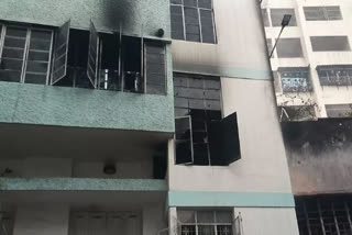 Fire in Hazra Clinic