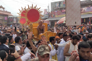 Jainacharya Prasanna Sagar Mahaparna at Parasnath Tonk