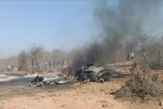 Three planes of the Indian Air Force crashed today