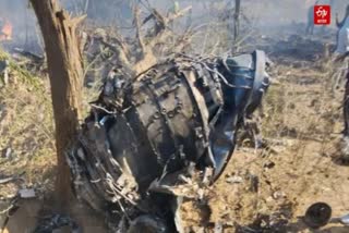 Figther Aircrafts Crash in bharatpur rajsthan