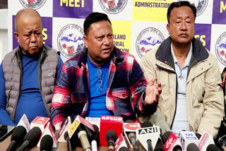 Anit Thapa on Gorkha land Issue ETV BHARAT