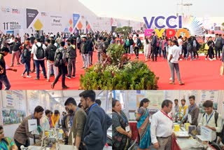 VCCI Expo: વીસીસીઆઇ એક્સ્પોના બીજા દિવસે અંદાજે એક લાખ લોકોએ પ્રદર્શનનો લીધો લાભ