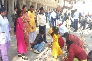 Dr Lakshyaraj Singh Mewar made world record, Planting of 21058 plants in 40 minutes in udaipur