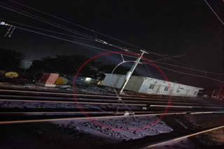 High tension power lines on rails in AP
