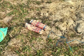 The CRPF on Sunday recovered two bundles of 5 gelatine sticks each fitted with small flexible wire in Arunachal Pradesh's Namsai district along the Assam-Arunachal Pradesh border.