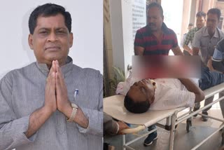 firing on state health minister Naba das, admitted to hospital
