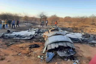 IAF Jets Crash ETV BHARAT