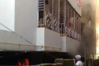 Fire In Two Apartments Of Ranchi