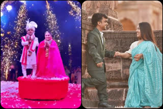 Social Media Favorite  jodhpur mini couple wedding  Mini Couple From Jodhpur Got Married  ವಿಡಿಯೋವೊಂದು ಸಾಮಾಜಿಕ ಜಾಲತಾಣದಲ್ಲಿ ಸಖತ್​ ಸದ್ದು  ಹಿರಿಯರ ಆಶೀರ್ವಾದದಿಂದ ಅದ್ಧೂರಿಯಾಗಿ ಮದುವೆ  ವರ ರಾಜ್​ ಇನ್‌ಸ್ಟಾದಲ್ಲಿ ಸಕ್ರಿಯ  ಸೋಷಿಯಲ್ ಮೀಡಿಯಾದ ಪ್ರೇಮ ಕಥೆ  ಸೋಶಿಯಲ್​ ಮೀಡಿಯಾದಲ್ಲಿ ಮಿನಿ ಕಪುಲ್ ಲವ್  ಅದ್ದೂರಿಯಾಗಿ ನಡೆದ ಕುಬ್ಜ ಜೋಡಿಯ ಕಲ್ಯಾಣ ಮಹೋತ್ಸವ