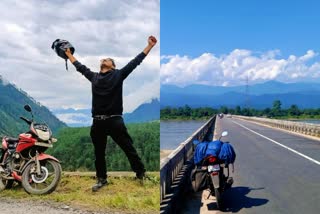 Travel news: રાજકોટના મુસ્લિમ યુવકે 3 ધામની યાત્રા કરી,  20 રાજ્યો, 140 દિવસનો સફર કર્યો શેર