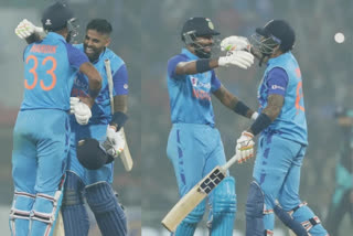 Suryakumar Hugs Hardik Pandya