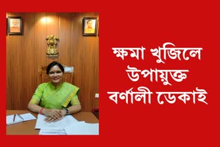 District commissioner Varnali Deka apologized