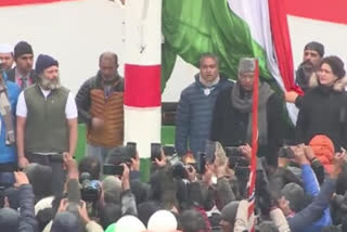 Tricolor hoisted at party office in Srinagar