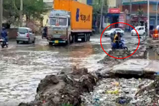 Sewerage problem in Bhakri village in Faridabad