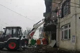 Jammu and Kashmir: Commercial building belonging to NC leader Abdul Majeed Larmi demolished