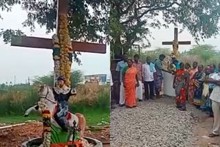 conflict between the two sides over the issue of the destruction of the Susaiyappar statue near Thiruverumbur