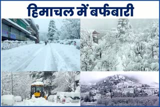 Snowfall in Himachal