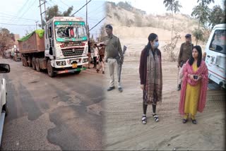 Illegal Mining of Sand in Rohtas