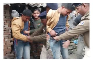 बगहा में शराब के साथ तस्कर गिरफ्तार