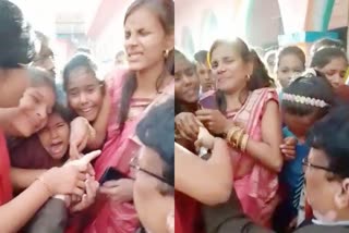 farewell ceremony in Nawada video viral