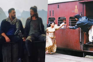 train scenes in srk films