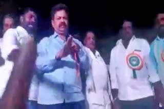 MLA Renukacharya spoke at Cheilur Govt School function