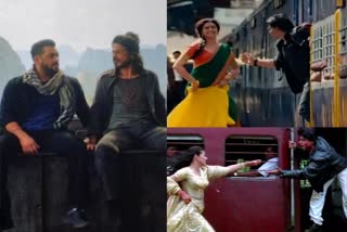 Shah Rukh Khan films brilliant by Train