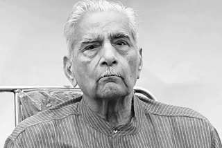 Former law minister Shanti Bhushan