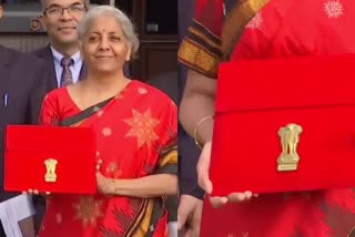 Nirmala Sitharaman starts union budget speech  ബജറ്റ് അവതരണം ആരംഭിച്ച് നിര്‍മല സീതാരാമന്‍  നിര്‍മല സീതാരാമന്‍  Budget 2023 Live  Union Budget 2023  budget session 2023  parliament budget session 2023  income tax slabs  budget 2023 income tax  Economic Survey new  രണ്ടാം മോദി സര്‍ക്കാരിന്‍റെ അവസാന ബജറ്റ്