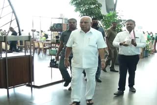 Former CM BS Yediyurappa travels to Delhi