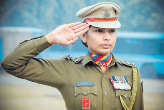 Komalpreet Kaur Assistant Commandant of CRPF in the 58th Battalion