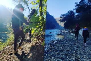 Anushka and Virat Trekking in Uttarakhand