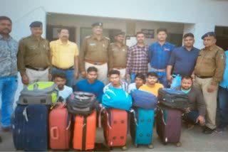 Ganja recovered in Samta Express