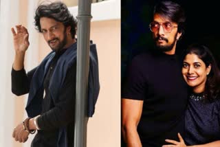 Kiccha Sudeep and priya sudeep