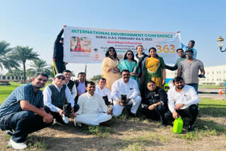 363 Khejri saplings planted in Dubai in memory of martyrs of Chipko movement