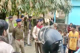 मुजफ्फरपुर में पुलिस टीम पर हमला