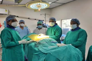 Successful Broken Hip Bone Operation in Hamirpur.