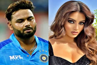 Rishabh Pant and Urvashi Rautela