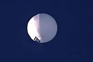 Suspicious balloon seen in America