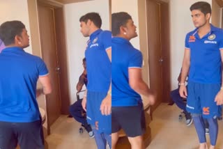 Ishaan Kishan slapped Shubman Gill